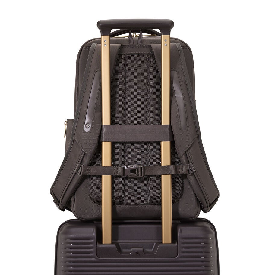 Paralux 2-1 Travel Backpack in the color Coffee Bean. image number 2